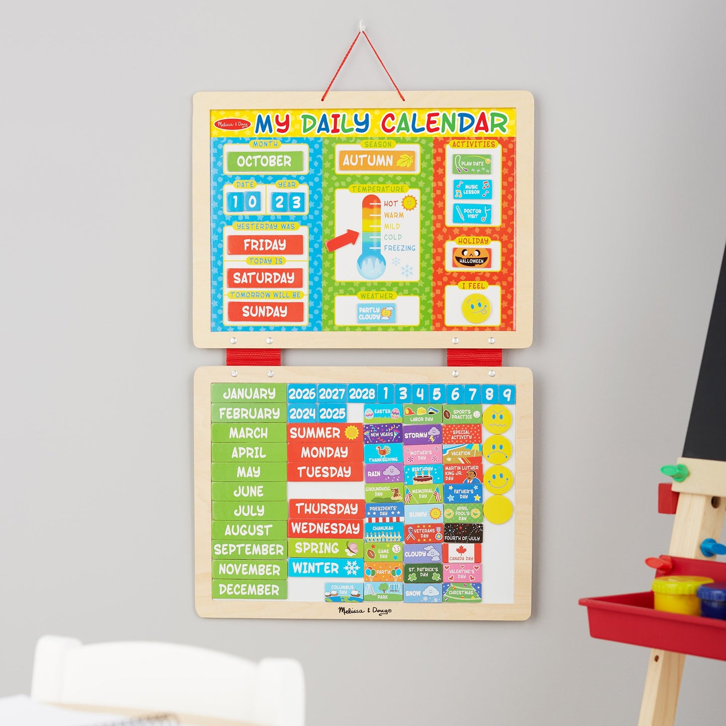 My Magnetic Daily Calendar