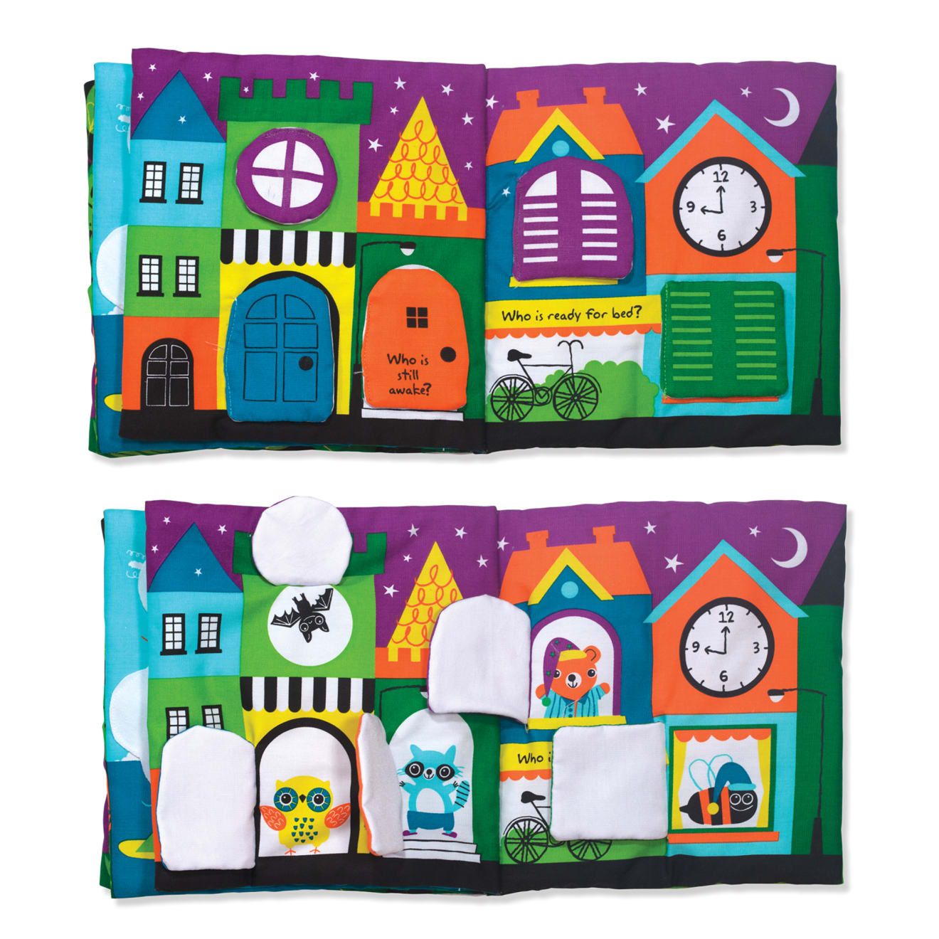 K’s Kids Soft Activity Book - The Wonderful World of Peekaboo!