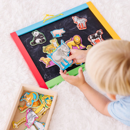 Wooden Animal Magnets