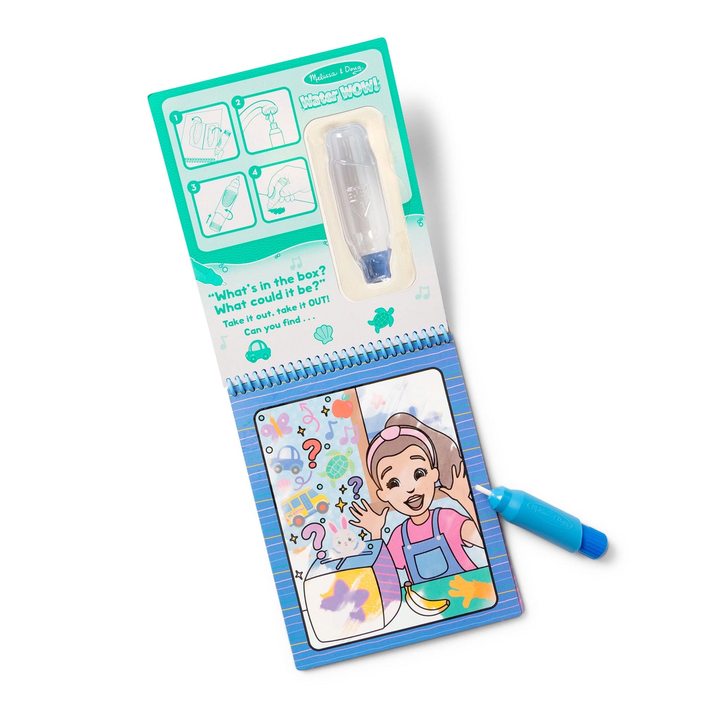 Ms. Rachel Water WOW! Color-Reveal Pad – Find & Count