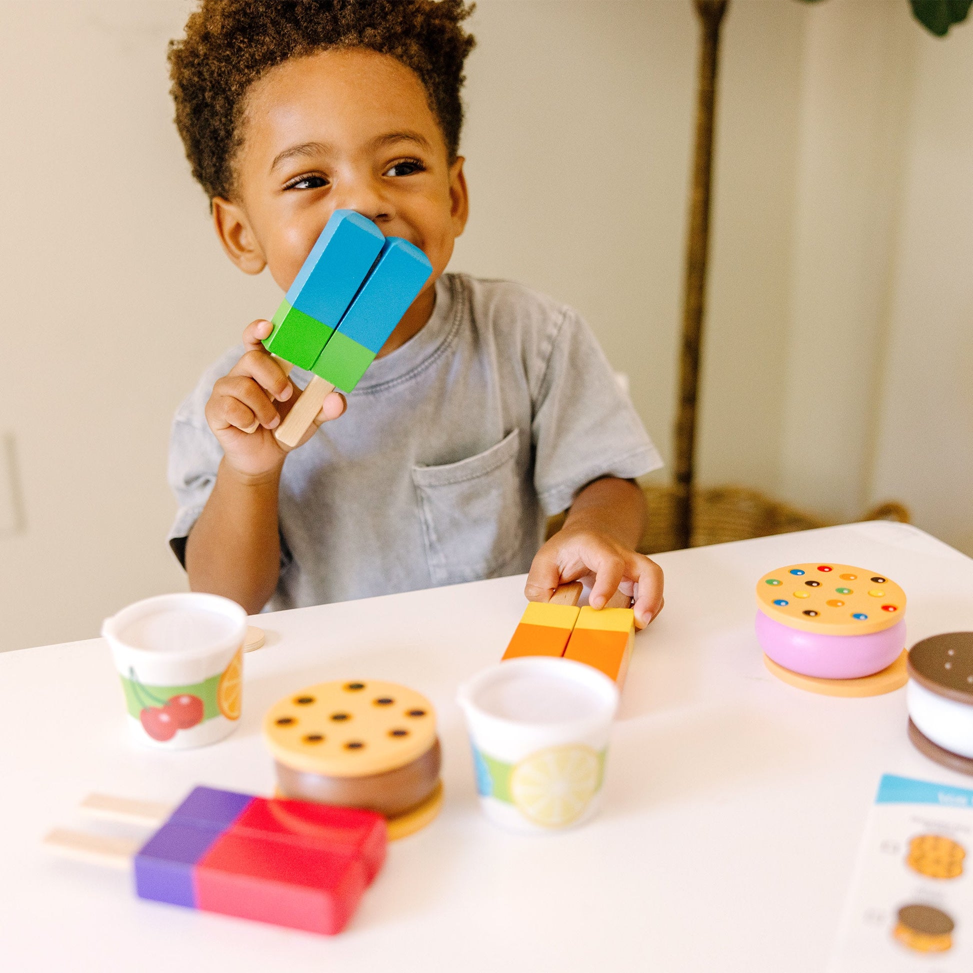 Wooden Frozen Treats Play Set