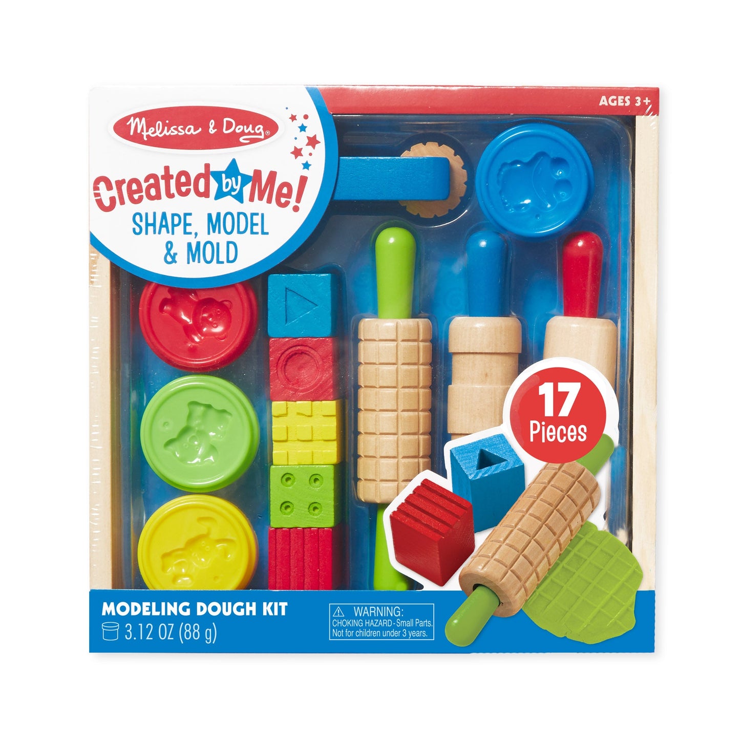 Created by Me! Shape, Model & Mold Modeling Dough Craft Kit