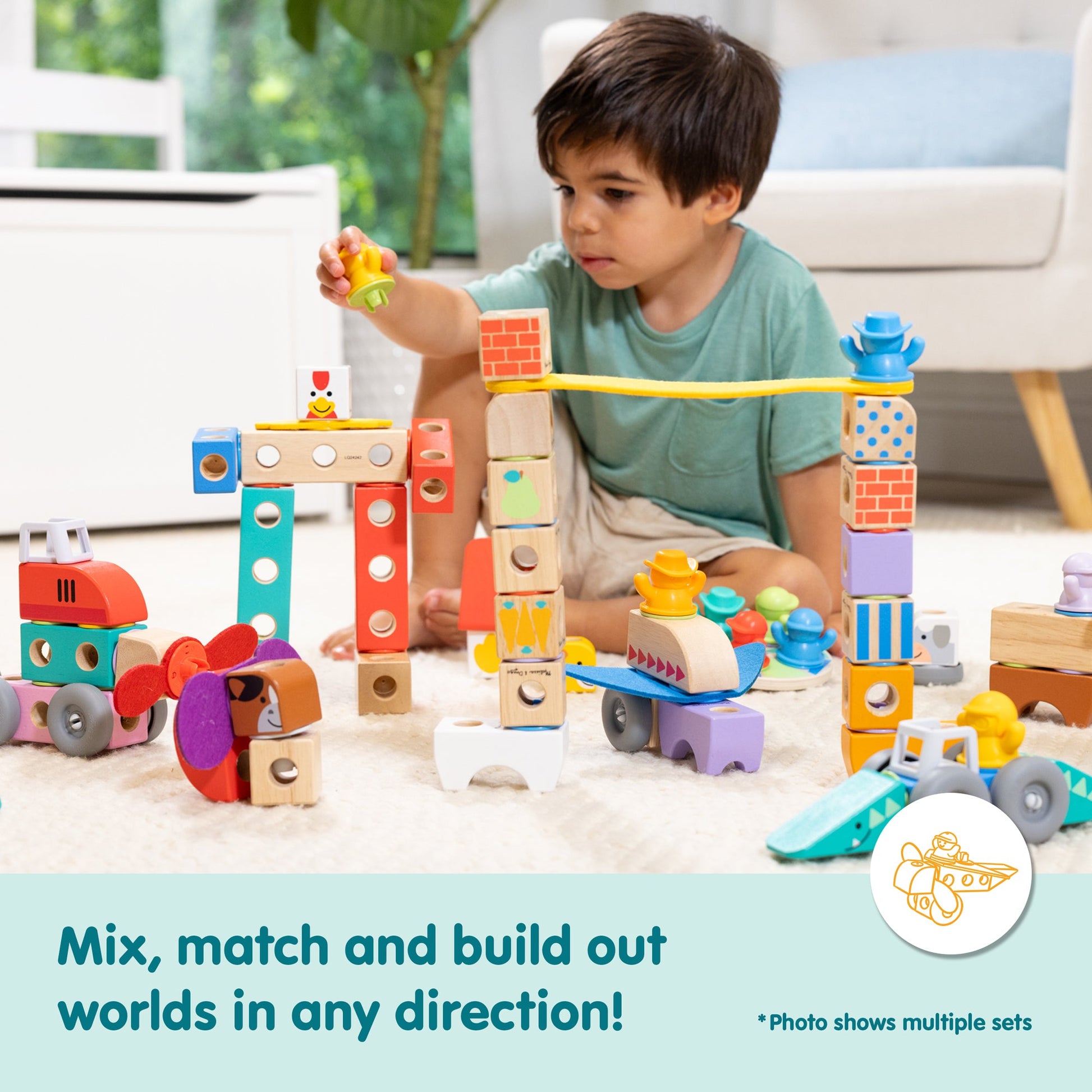 Blockables™ Woodland Friends Play Set