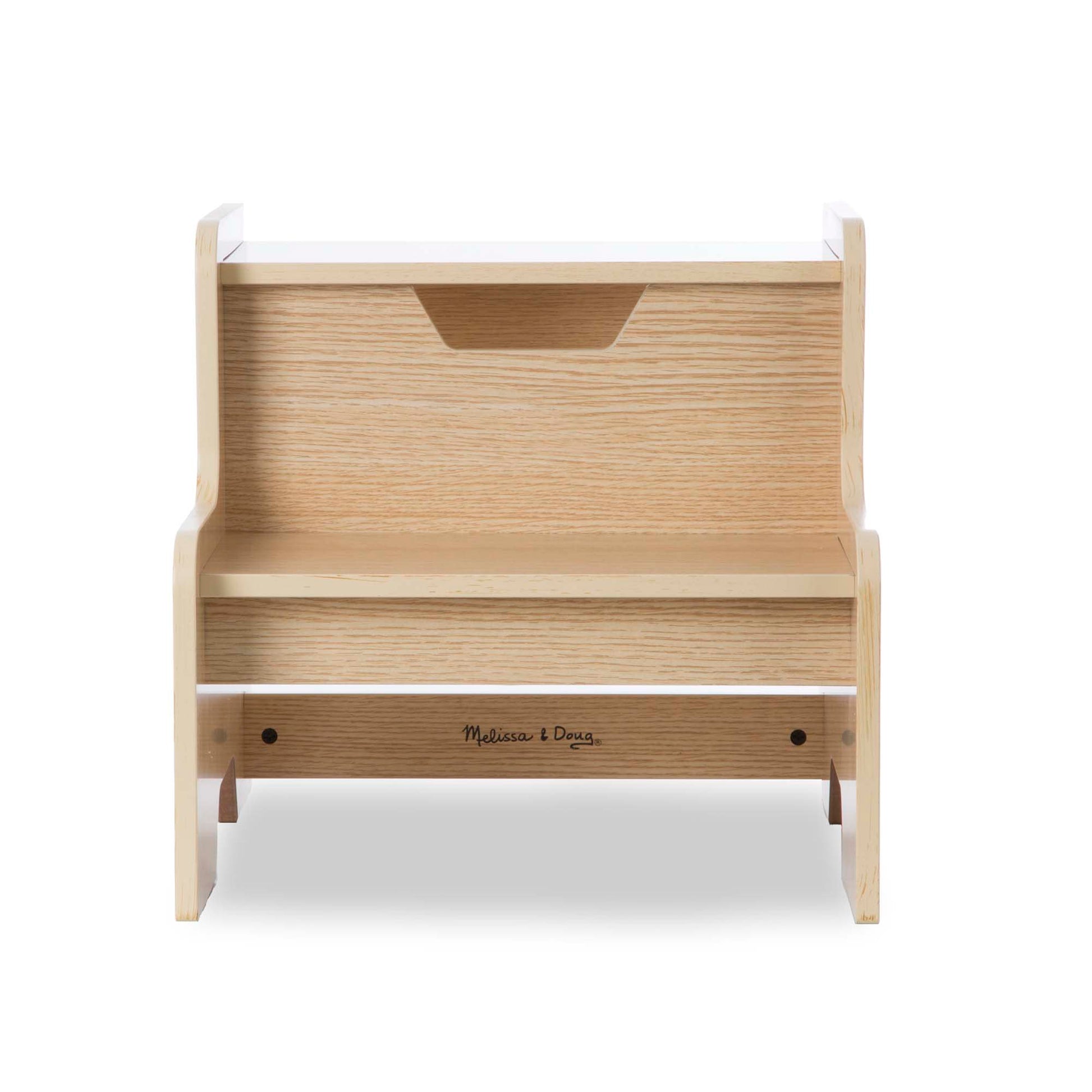 Wooden Step Stool - Natural