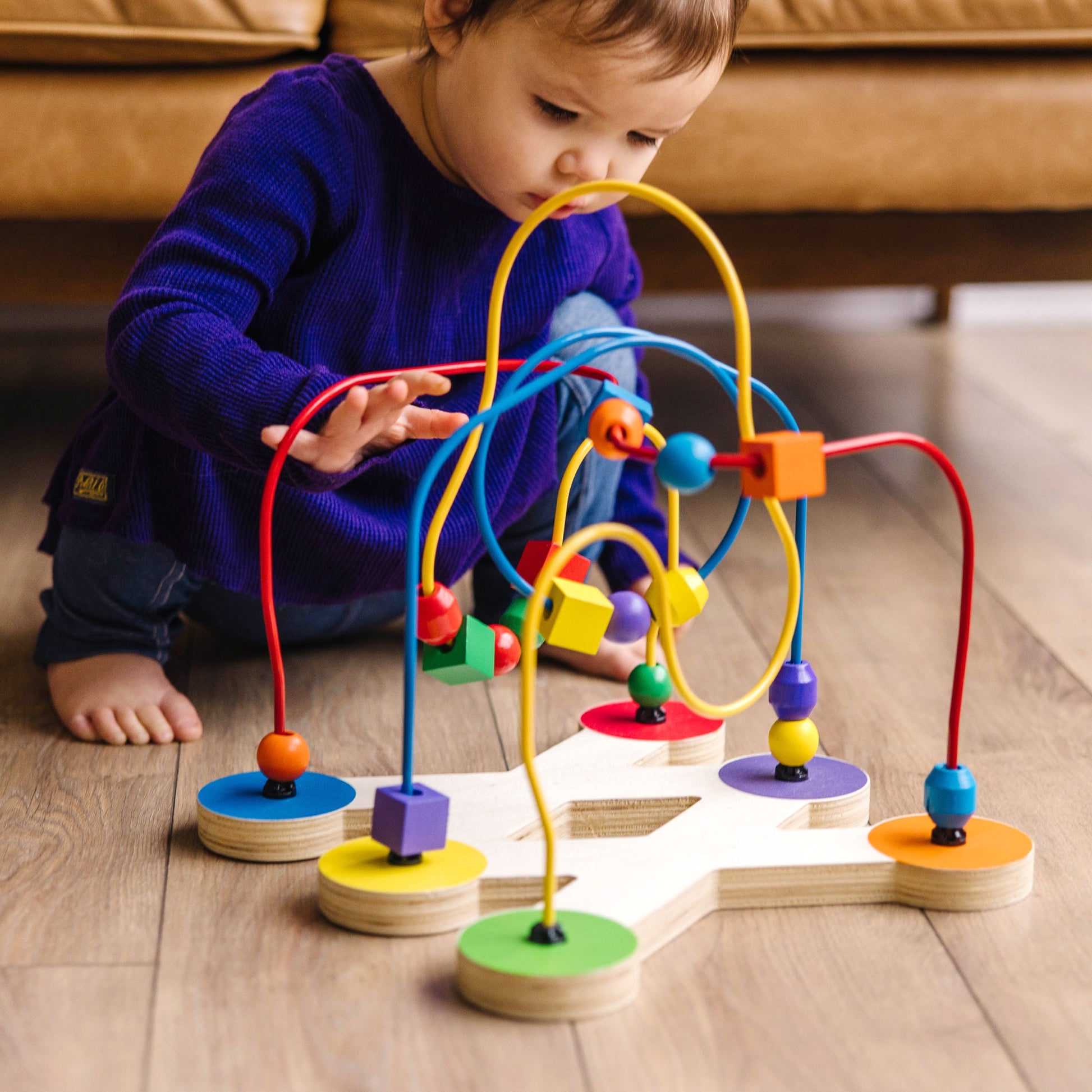 Wooden Bead Maze
