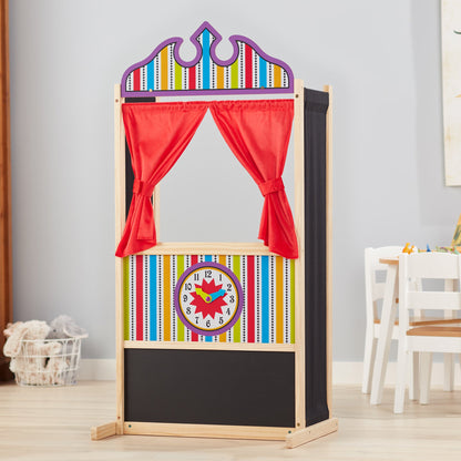 Wooden Deluxe Puppet Theater
