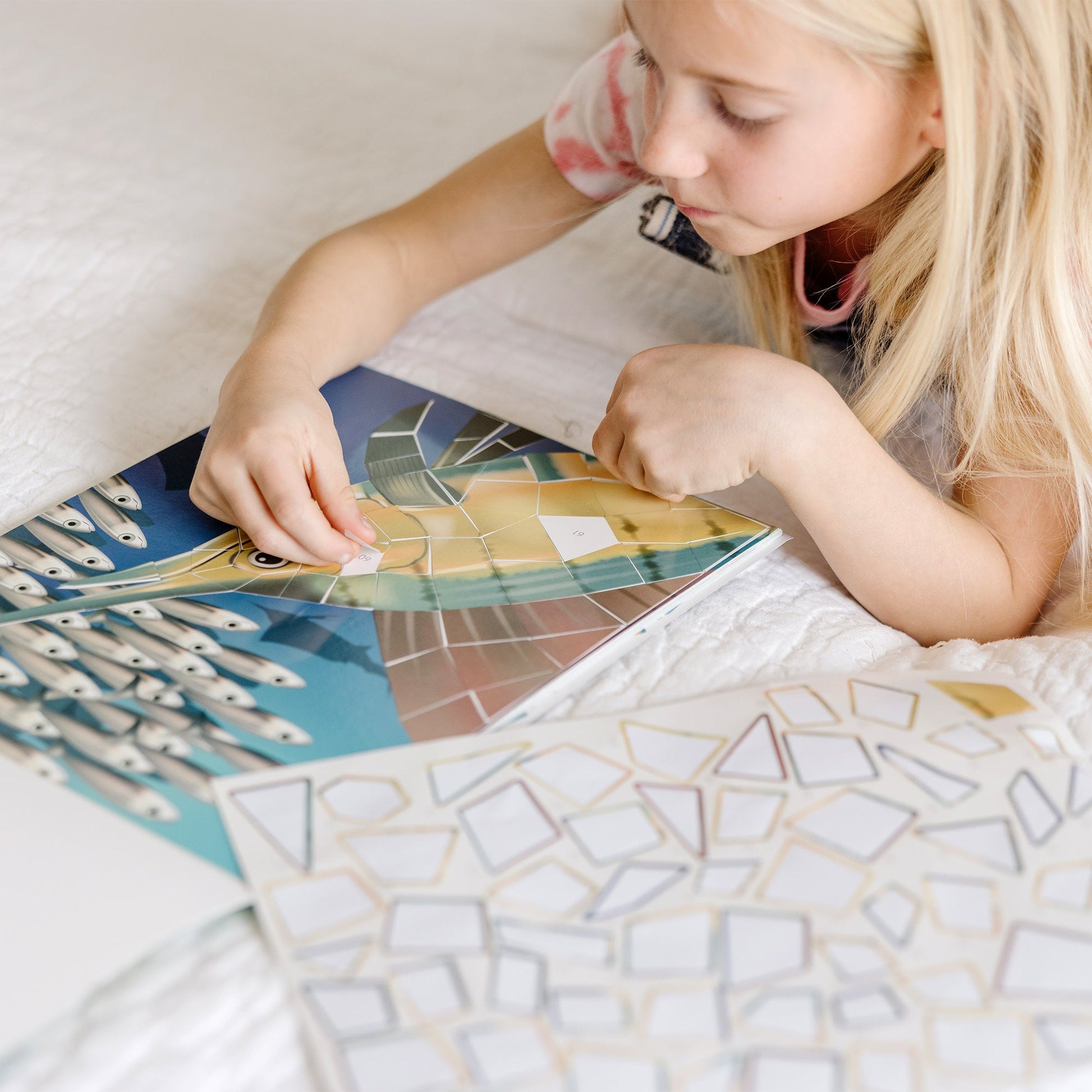 Mosaic Sticker Pad - Ocean