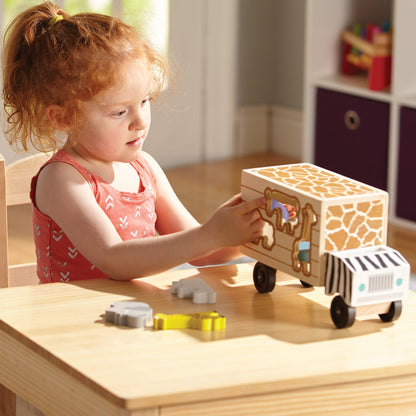 Animal Rescue Wooden Play Set
