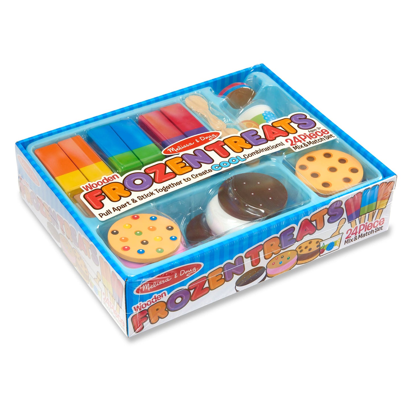 Wooden Frozen Treats Play Set