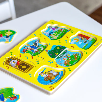 Nursery Rhymes 1 Sound Puzzle - 6 PIeces