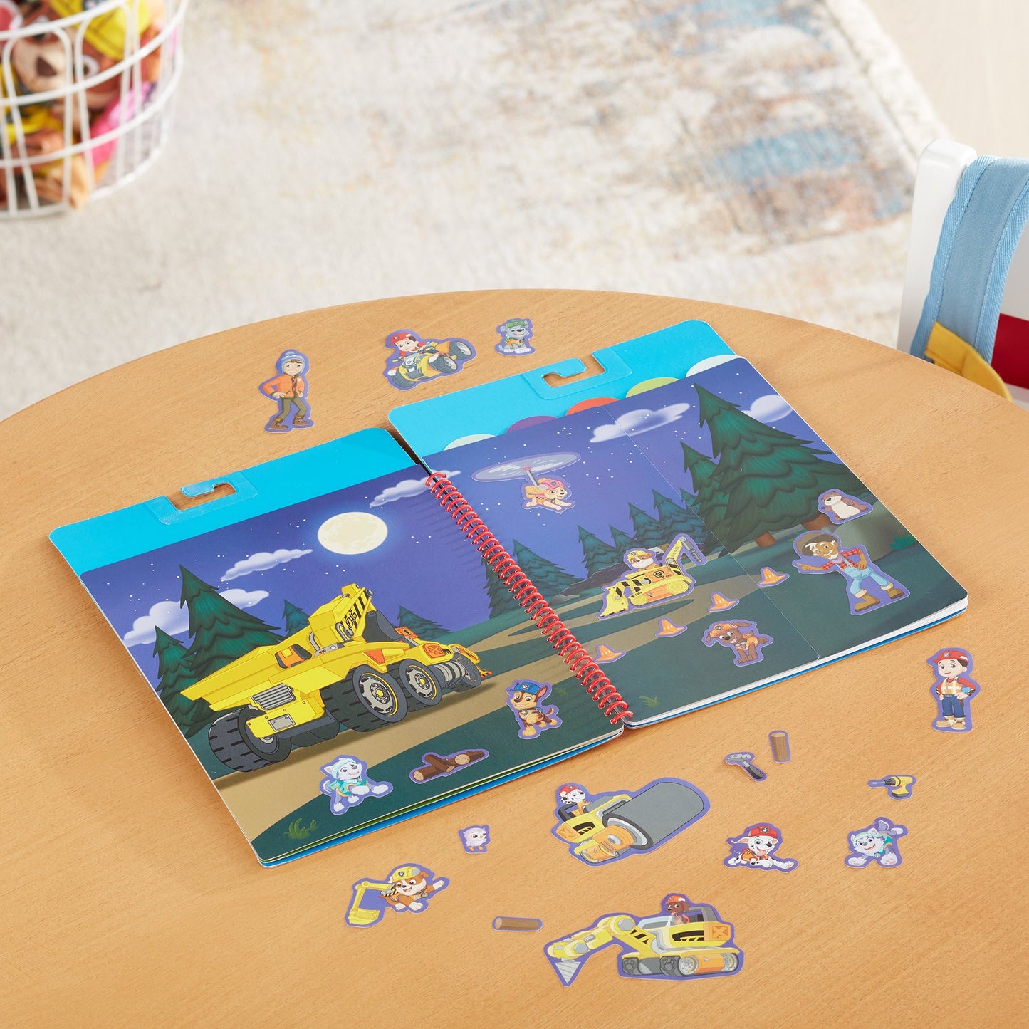 PAW Patrol Restickable Stickers Flip-Flap Pad - Ultimate Rescue