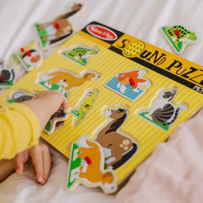 Pets Sound Puzzle - 8 Pieces