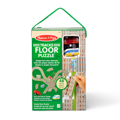 Design Your Own Railroad Floor Puzzle
