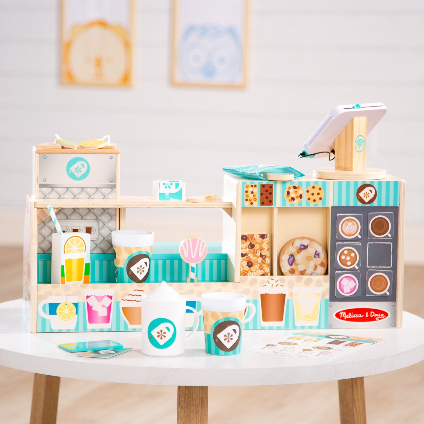 Wooden Cafe Barista Coffee Shop