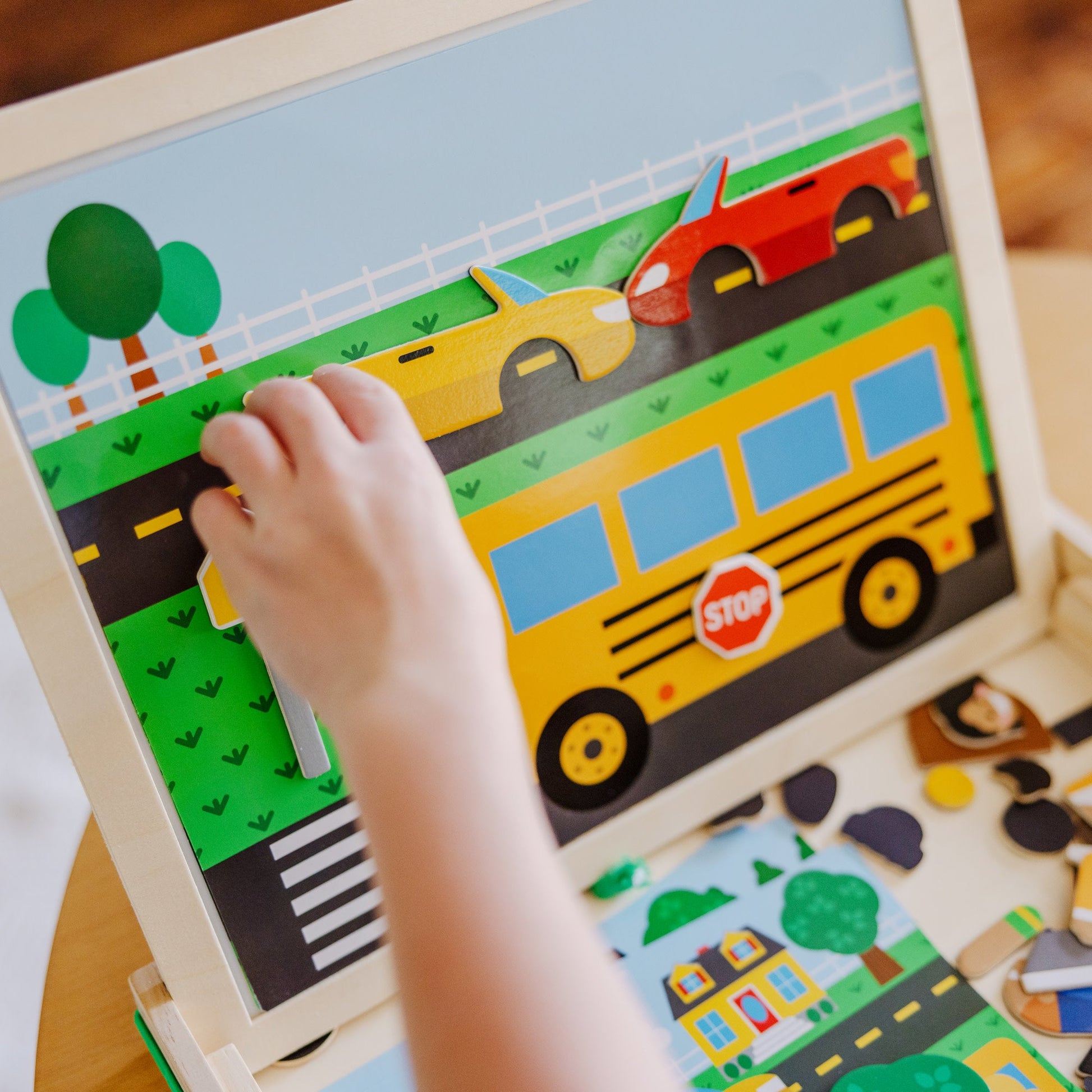 Magnetic Matching Picture Game