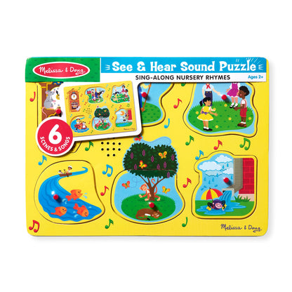 Nursery Rhymes 1 Sound Puzzle - 6 PIeces