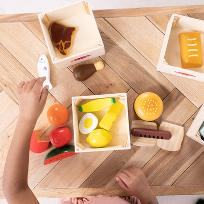 Food Groups - Wooden Play Food
