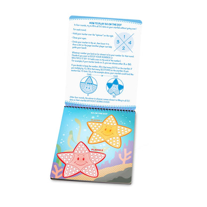 Game On! Wipe-Off Activity Pad - On the Go Travel Activity