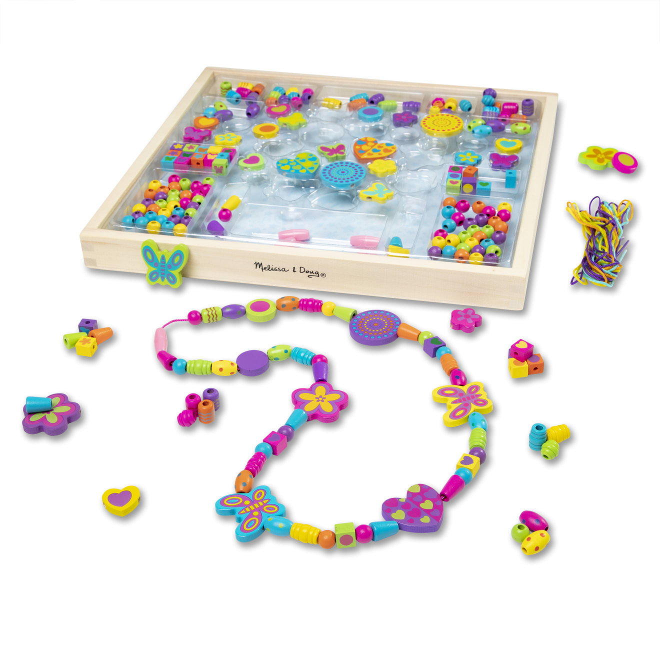 Created by Me! Bead Bouquet Wooden Bead Kit