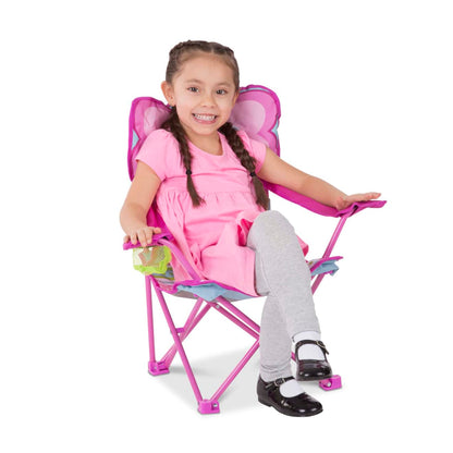 Cutie Pie Butterfly Camp Chair