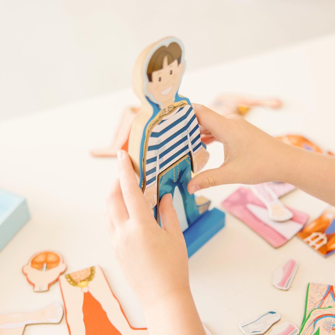 Magnetic Human Body Play Set