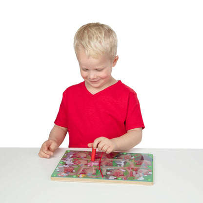 Magnetic Number Maze
