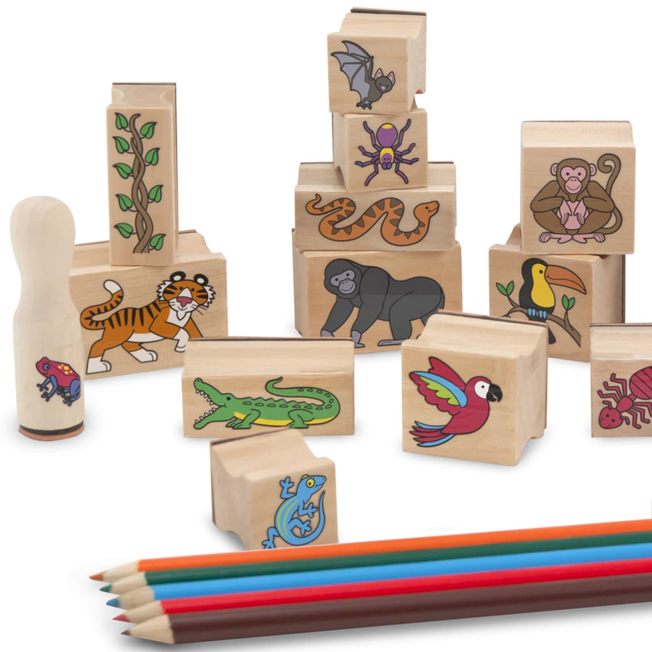 Stamp-a-Scene Rain Forest