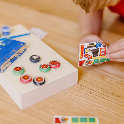 Created by Me! Train Wooden Craft Kit
