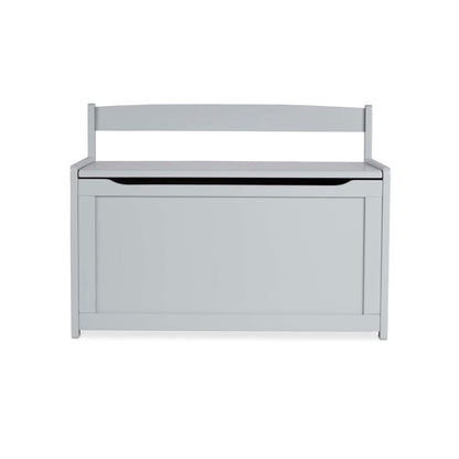 Wooden Toy Chest (Gray)