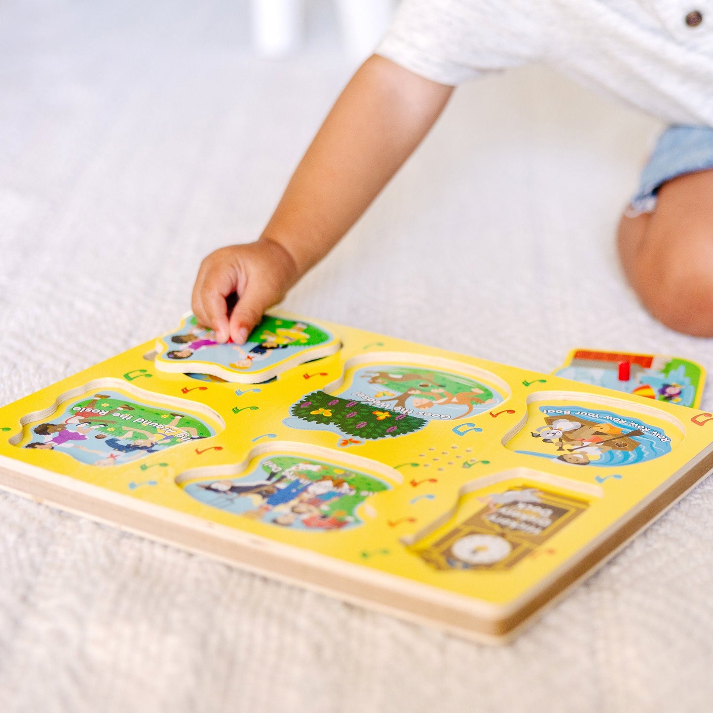 Nursery Rhymes 1 Sound Puzzle - 6 PIeces