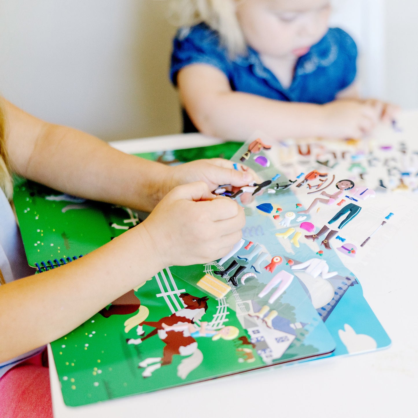 Puffy Sticker Activity Book - Riding Club