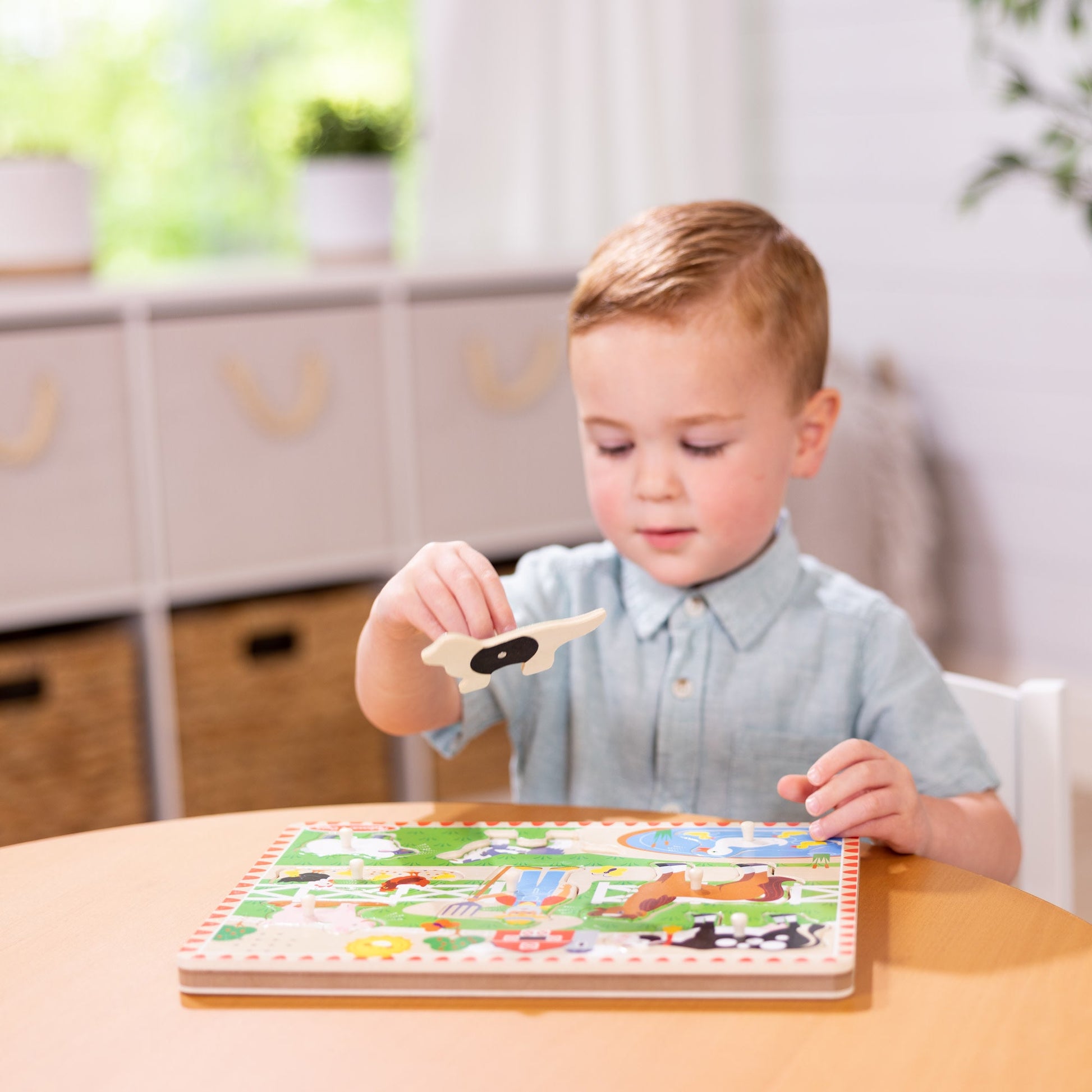 Old MacDonald's Farm Song Puzzle - 8 Pieces